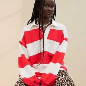 Aerie Prep Rally Rugby Sweatshirt